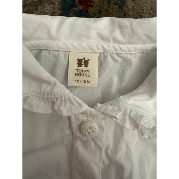 Toffy House Baby Multicolor Plaid Print Dress Size 12-18 Months - Picture 3 of 4